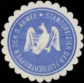 Stabsoffizier der Fliegertruppen der 3. Armee