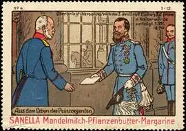 Aus dem Leben des Prinzregenten : Ãberbringt in Versailles Wilhelm I. den Brief Ludwig II. der fernem die KaiserwÃ¼rde antrÃ¤gt 3. XII. 1870