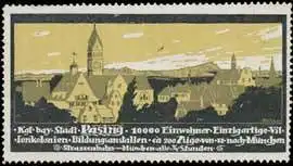 Stadt Pasing - Villenkolonie - Bildungsanstalten