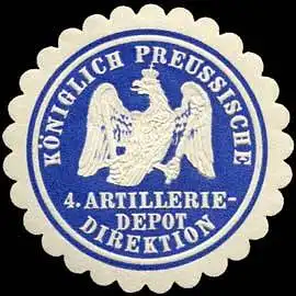 KÃ¶niglich Preussische 4. Artillerie - Depot - Direktion