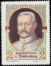 Generalfeldmarschall Paul von Hindenburg