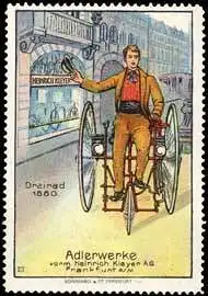 Fahrrad Dreirad 1880