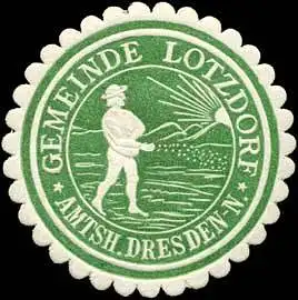 Gemeinde Lotzdorf Amtsh. Dresden-Neustadt