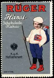 RÃ¼ger Hansi - Schokolade Kakao