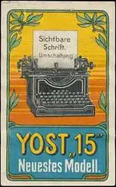 Yost Schreibmaschine