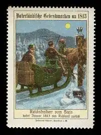 VaterlÃ¤ndische Gedenkmarken an 1813