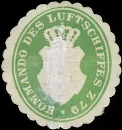Kommando des Luftschiffes Z 79