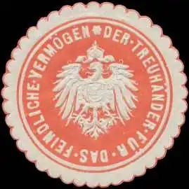 Der Treuhänder für das feindliche Vermögen