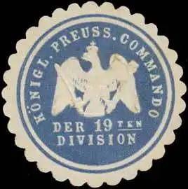 K.Pr. Commando der 19ten Division