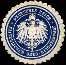 Deutsches Reich - Kaiserlicher Ober - Reichsanwalt