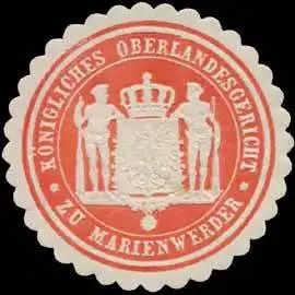 K. Oberlandesgericht zu Marienwerder/WestpreuÃen