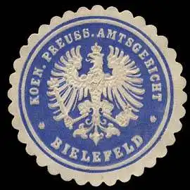 Koeniglich Preussisches Amtsgericht - Bielefeld