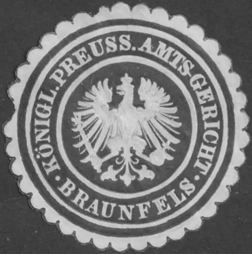 K.Pr. Amtsgericht Braunfels