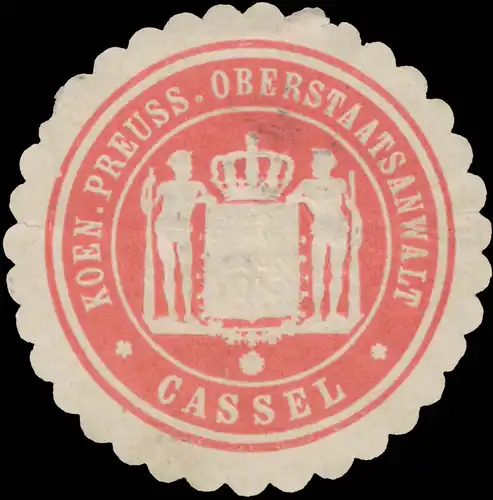 K.Pr. Oberstaatsanwalt Kassel