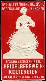 D'Schwarzbeern - Resl Heidelbeerwein - Keltereien