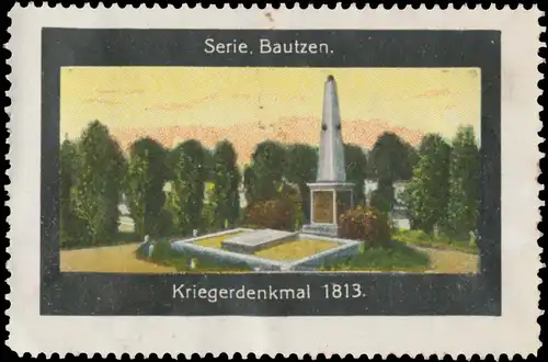 Kriegerdenkmal 1813