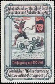 Teufel Verfolgung im Auto mit 100 PS