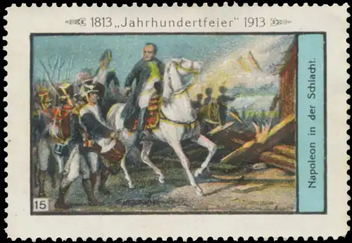 Napoleon in der Schlacht
