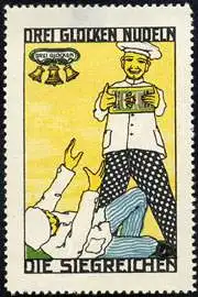 Drei Glocken Nudeln die Siegreichen