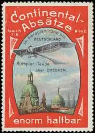 Rumpler-Taube Ã¼ber Dresden