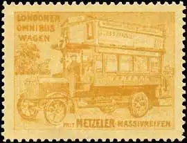 Londoner Omnibus Wagen