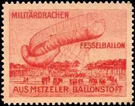 Militärdrachen Fesselballon