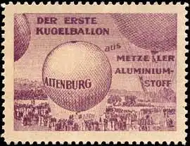 Der erste Kugelballon Altenburg