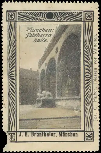 Feldherrnhalle in München