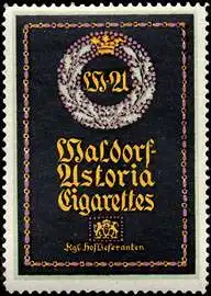 Waldorf - Astoria - Zigaretten