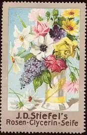 J. D. Siefels Rosen - Clycerin - Seife