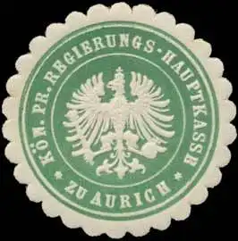 K.Pr. Regierungs-Hauptkasse zu Aurich