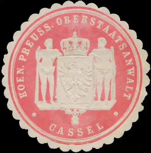 K.Pr. Oberstaatsanwalt Kassel