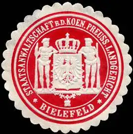 Staatsanwaltschaft bei dem K. Pr. Landgericht - Bielefeld
