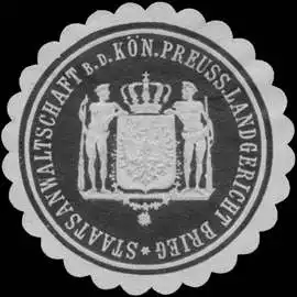 Staatsanwaltschaft b.d. K.Pr. Landgericht Brieg