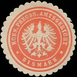 K.Pr. Amtsgericht Bismark