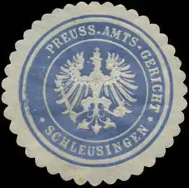 Pr. Amtsgericht Schleusingen