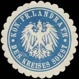 K.Pr. Landrath des Kreises Soest