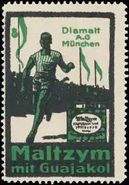 Maltzym mit Guajakol für den Sport