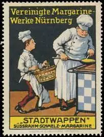 Stadtwappen Margarine fÃ¼r den Koch