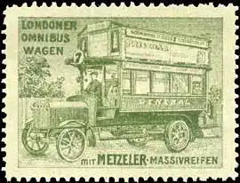 Londoner Omnibus Wagen