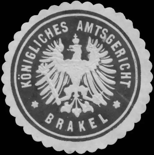 K. Amtsgericht Brakel