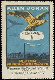 Allen voran Plavia Papierkragen