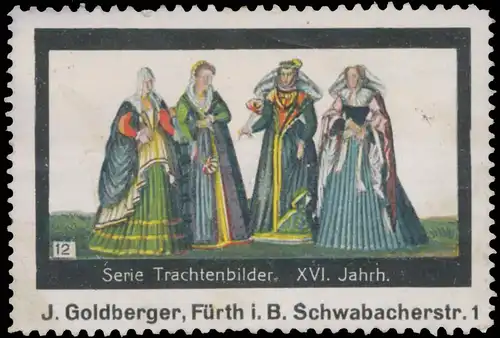 Trachtenbilder XVI. Jahrhundert