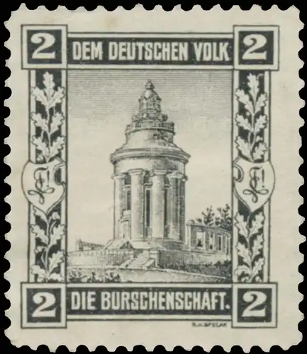 Dem Deutschen Volk die Burschenschaft