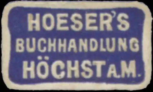 Hoesers Buchhandlung