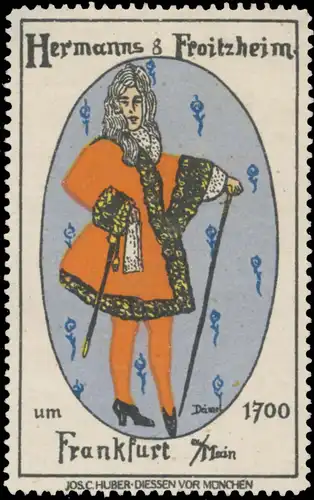 Mode um 1700