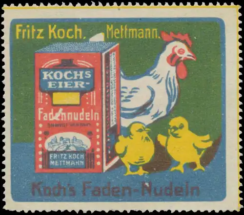 Kochs Faden-Nudeln