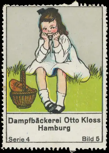 MÃ¤dchen mit Brot im Korb