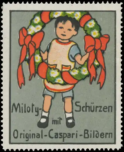 Miloty SchÃ¼rzen mit Original-Caspari-Bildern