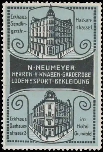 Herren- und Knaben Garderobe